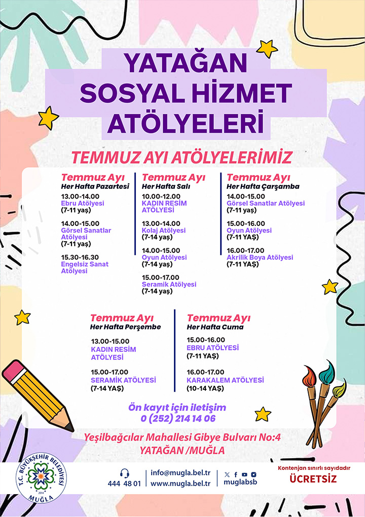Yatağan Sosyal Hizmet Atölyeleri