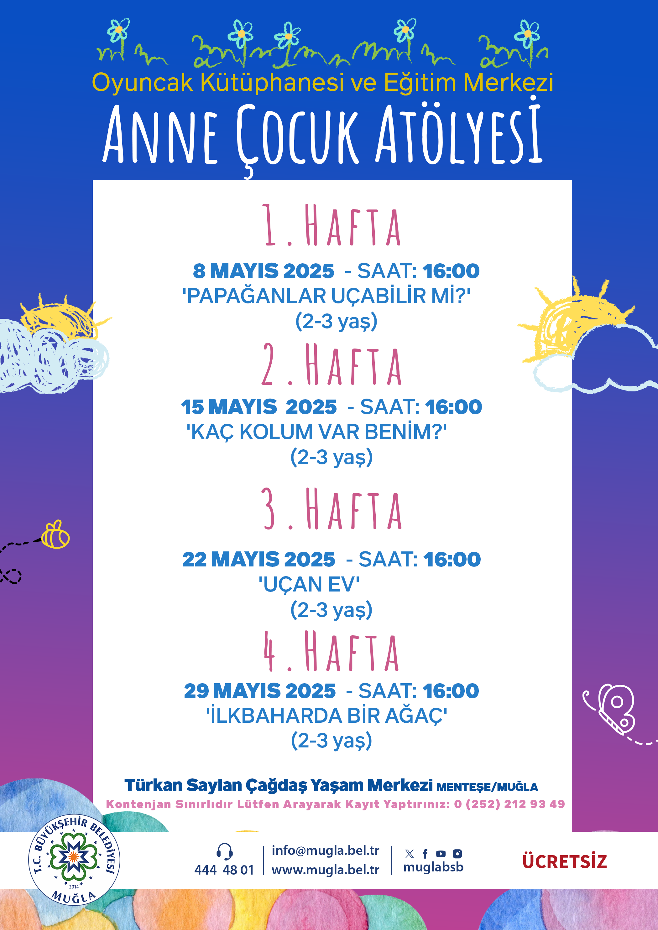Anne Çocuk Atölyesi 2-3 Yaş