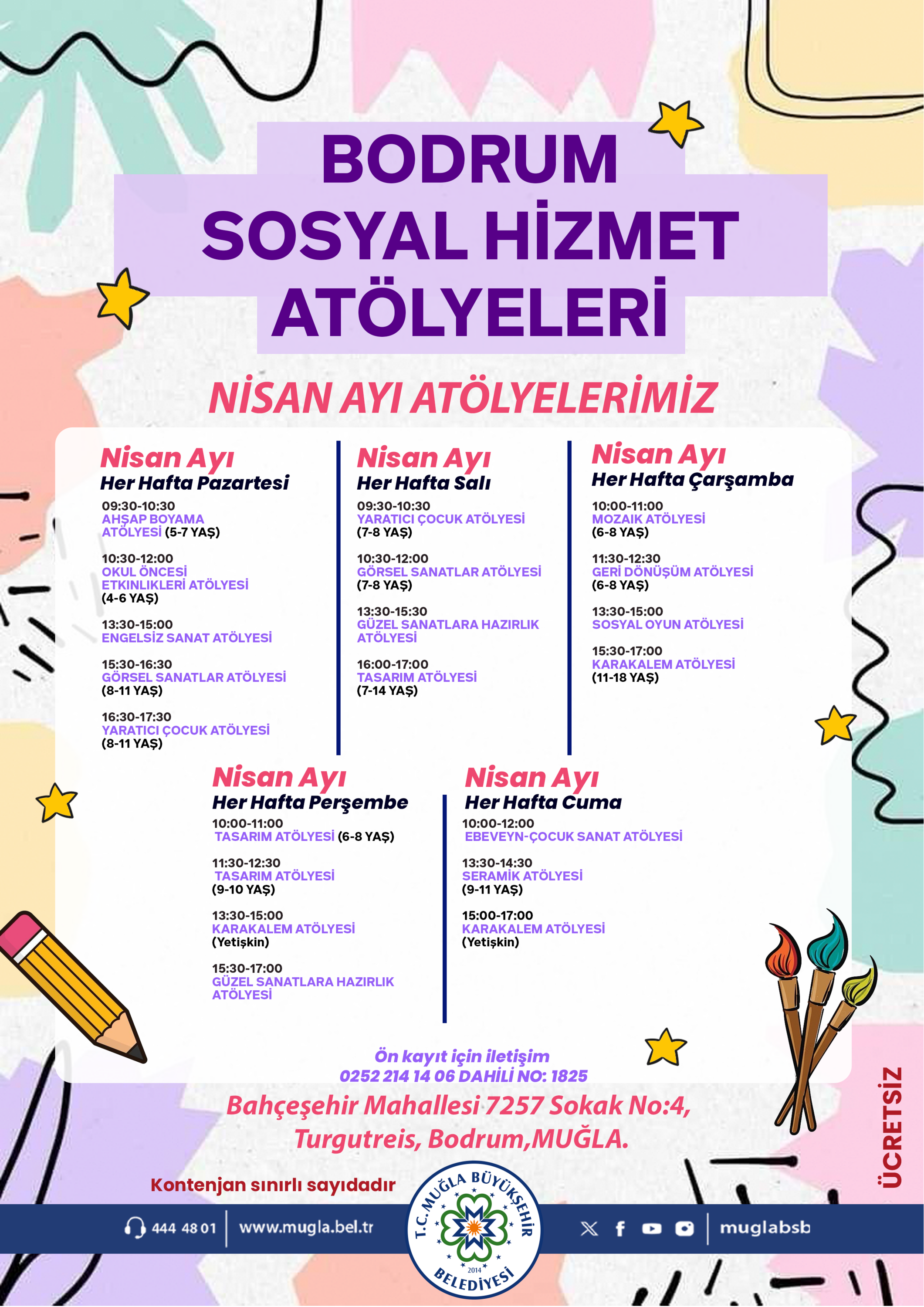 Bodrum Sosyal Hizmet Atölyeleri
