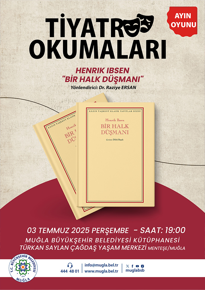 Tiyatro Okumaları Henrik Ibsen 'Bir Halk Düşmanı' 