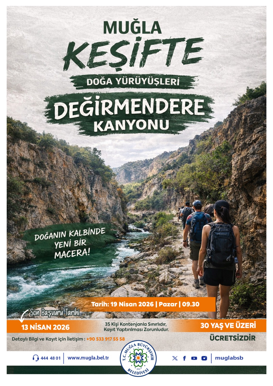 Muğla Keşifte/ Doğa Yürüyüşleri