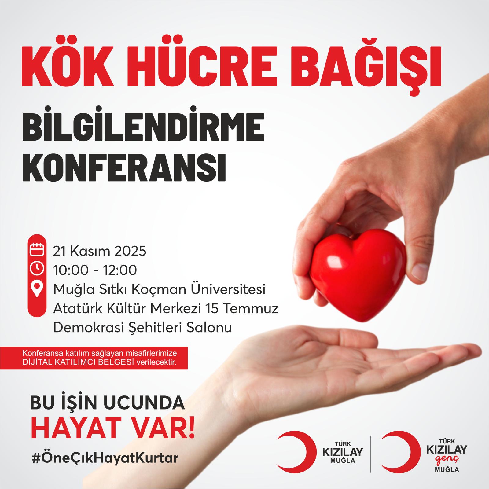 KÖK HÜCRE BAĞIŞI BİLGİLENDİRME KONFERANSI