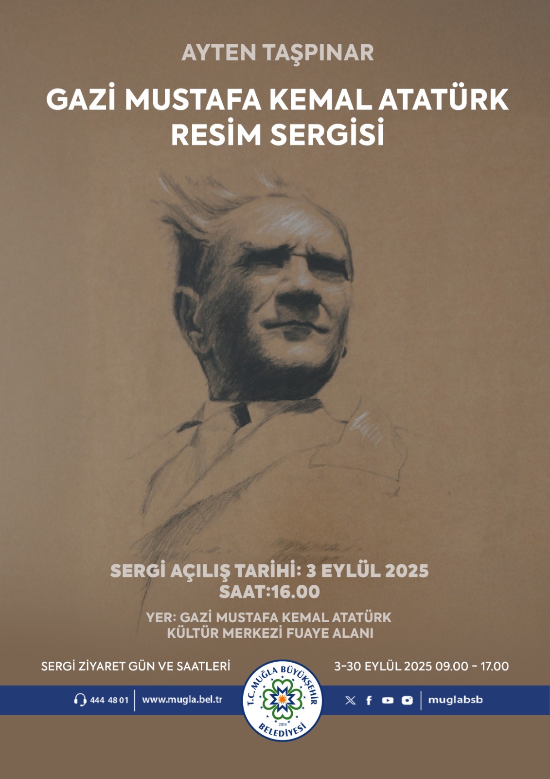 Ayten Taşpınar Gazi Mustafa Kemal Atatürk Resim Sergisi 