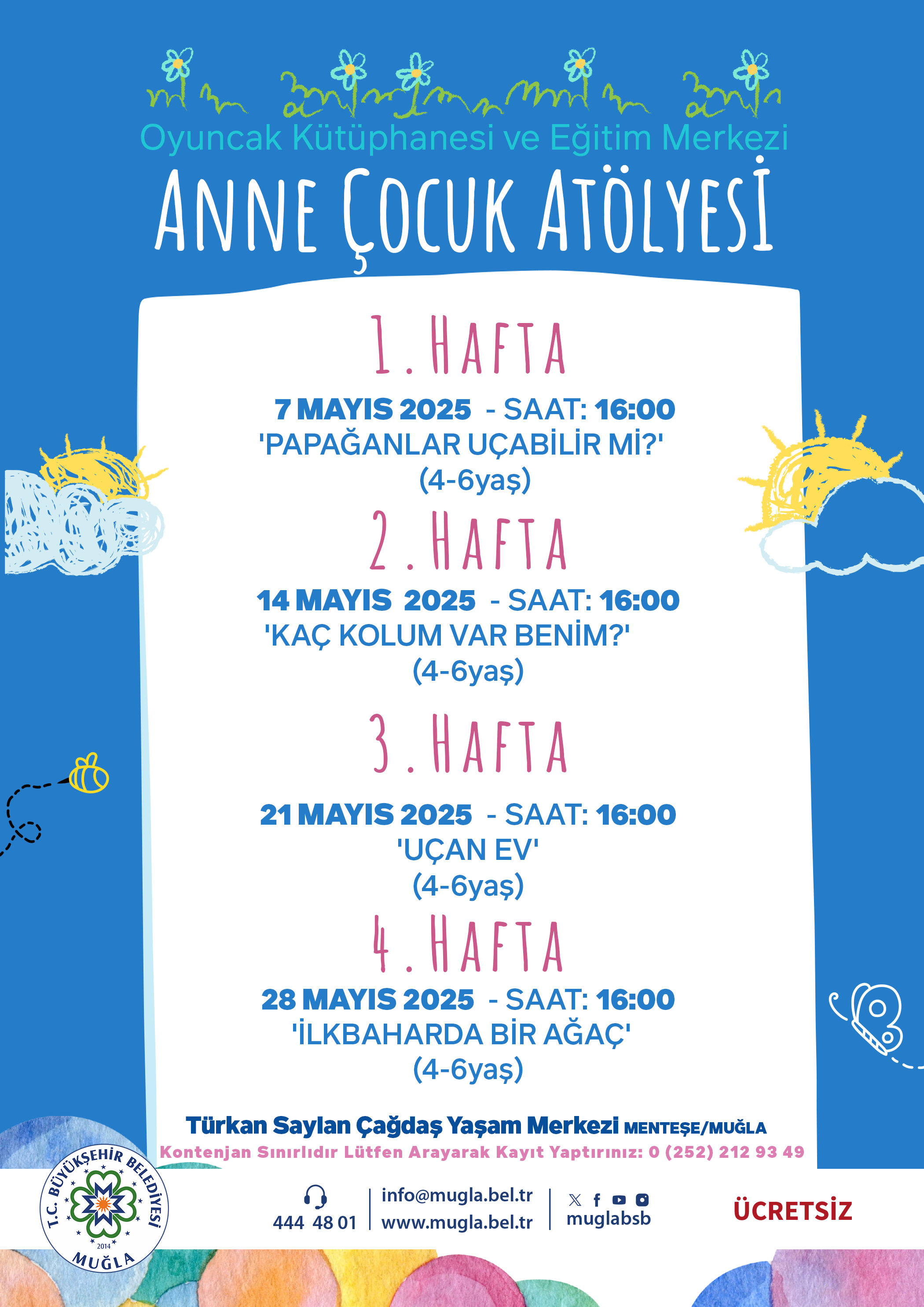 Anne Çocuk Atölyesi 4-6 Yaş