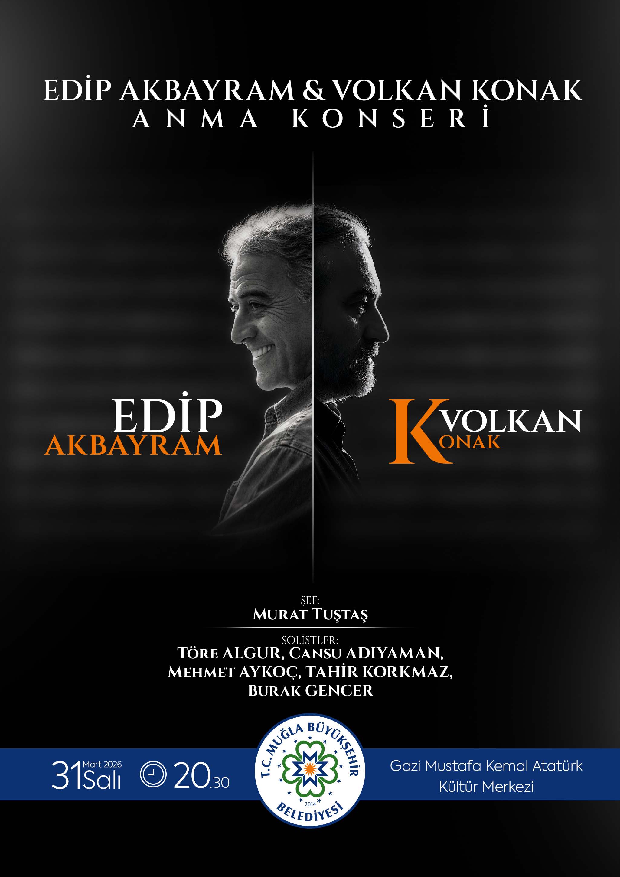 Edip Akbayram ve Volkan Konak Anma Konseri 
