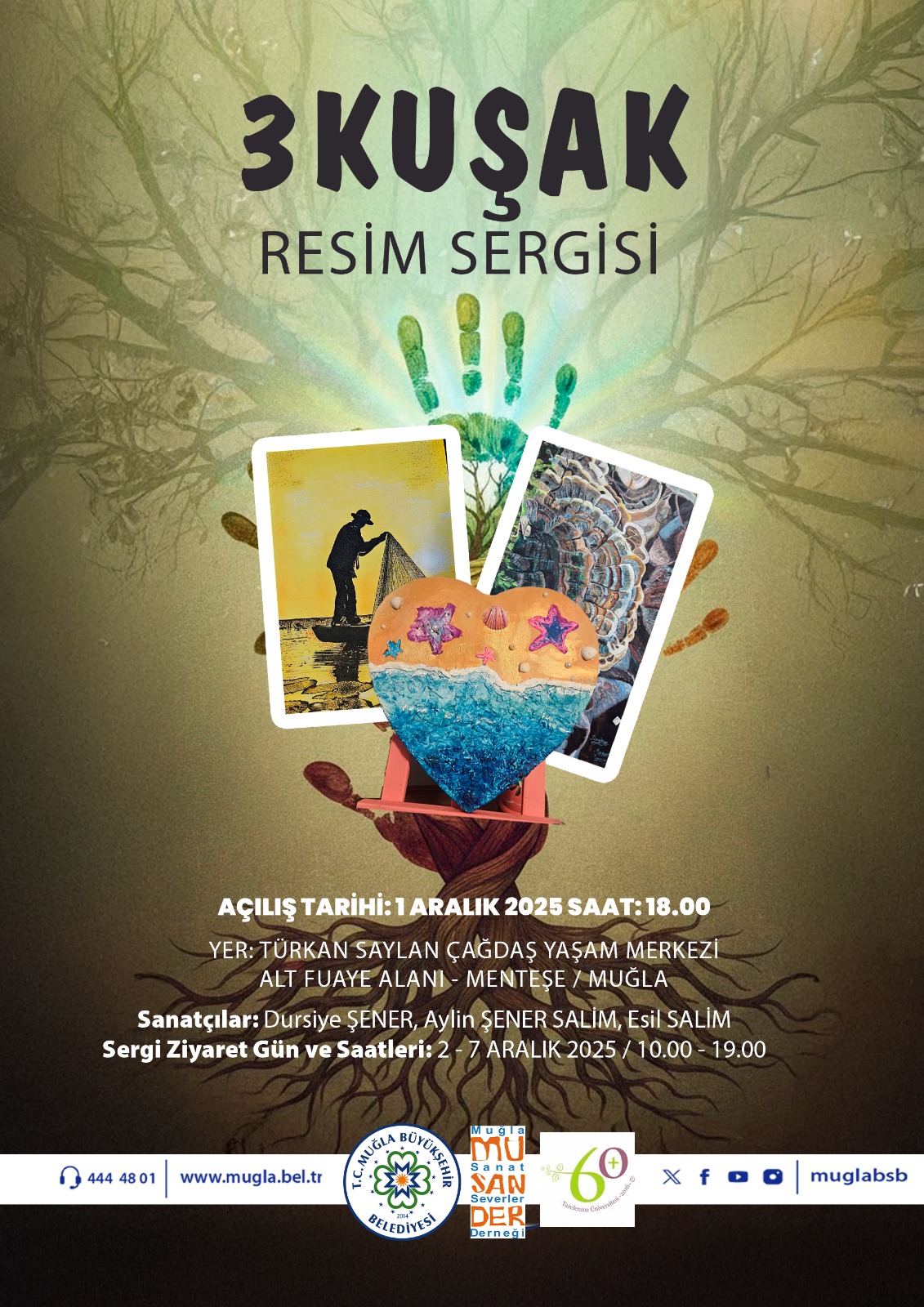 3 Kuşak Resim Sergisi