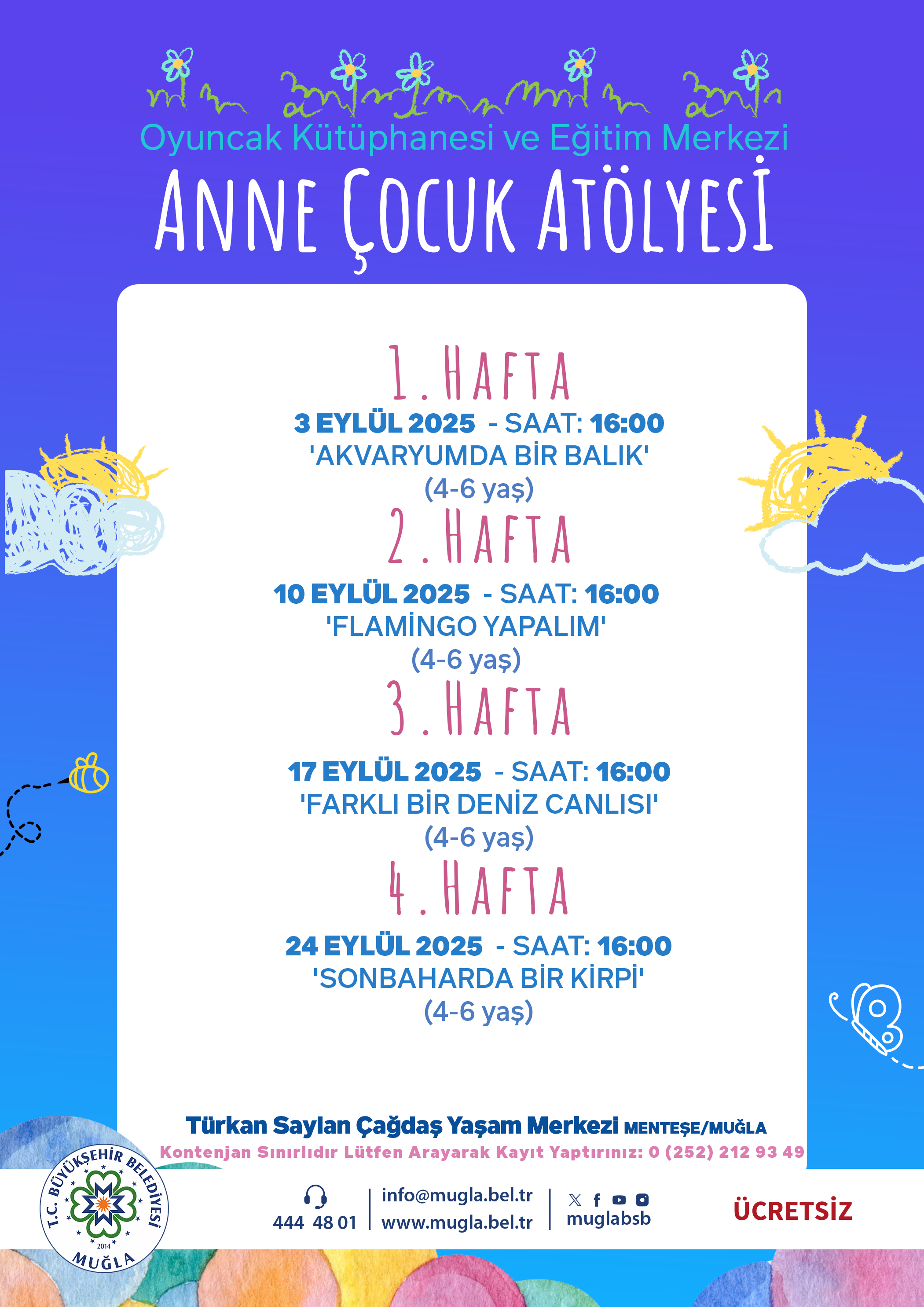 Anne Çocuk Atölyesi 4-6 Yaş