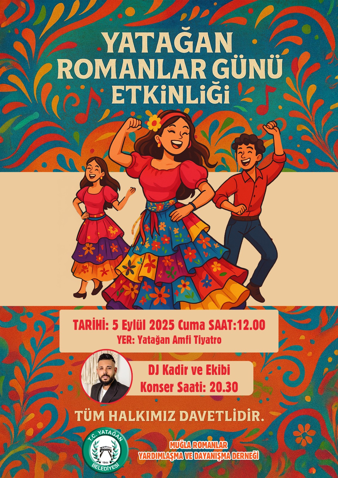 Yatağan Romanlar Günü Etkinliği