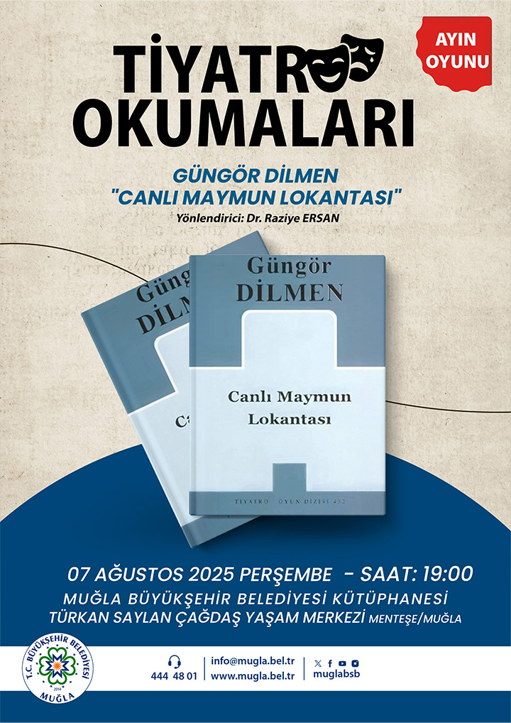 Tiyatro Okumaları Güngören Dilmen (Canlı Maymun Lokantası)