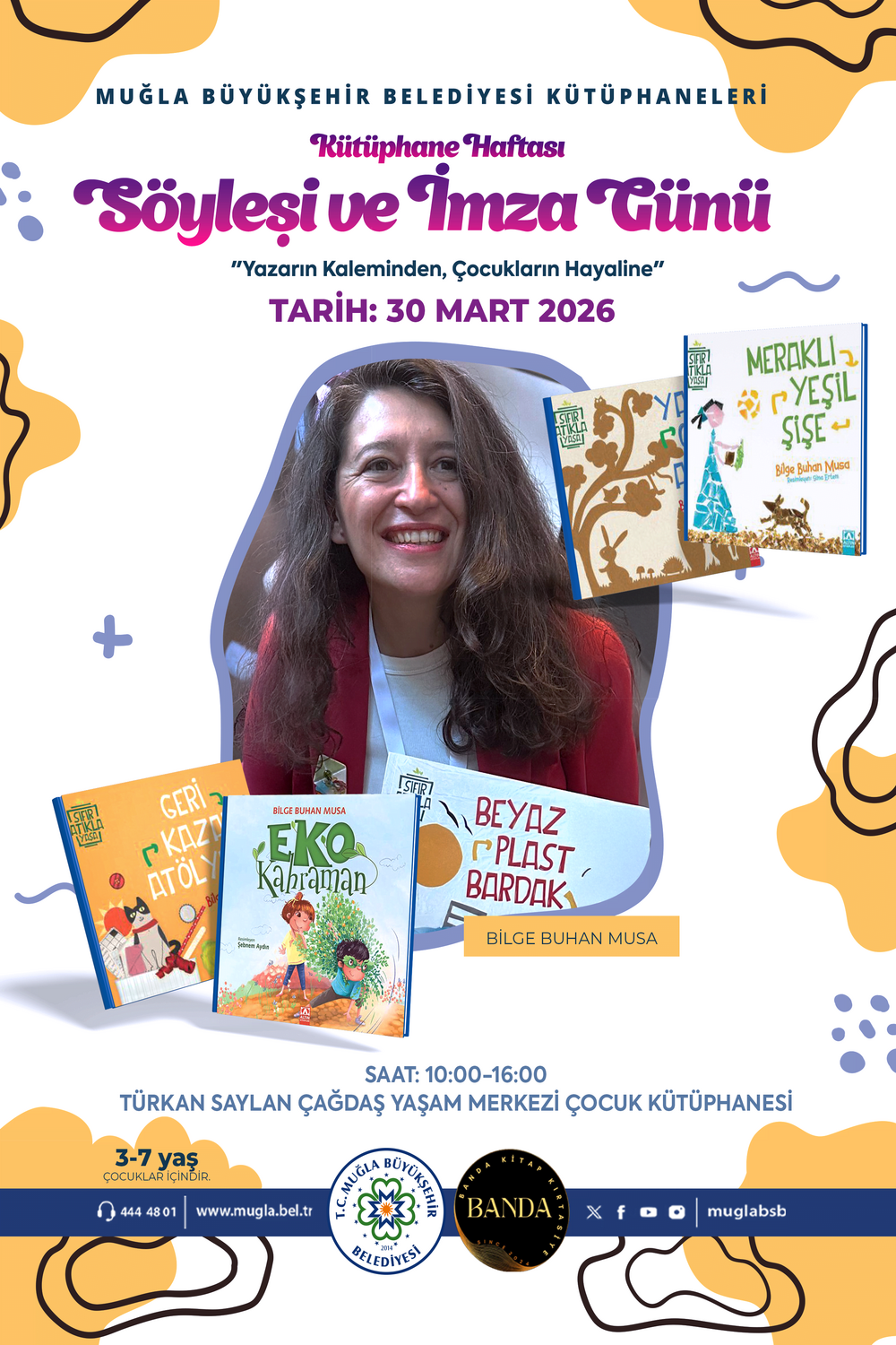 Kütüphane Haftası Söyleşi ve İmza Günü