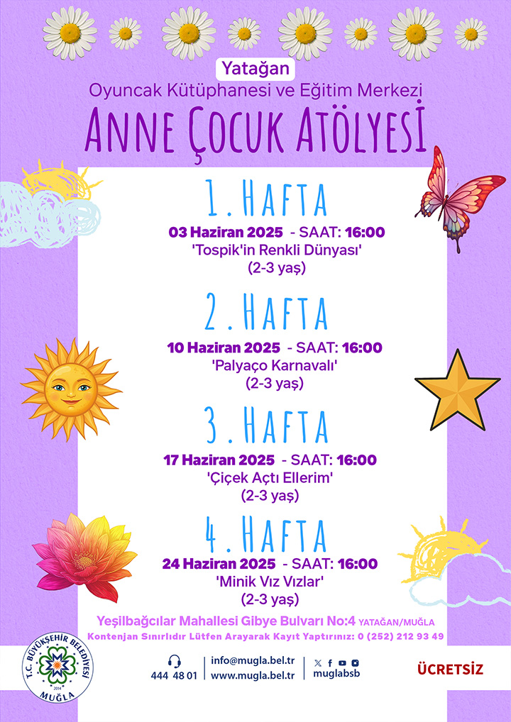 Anne Çocuk Atölyesi 2-3 Yaş