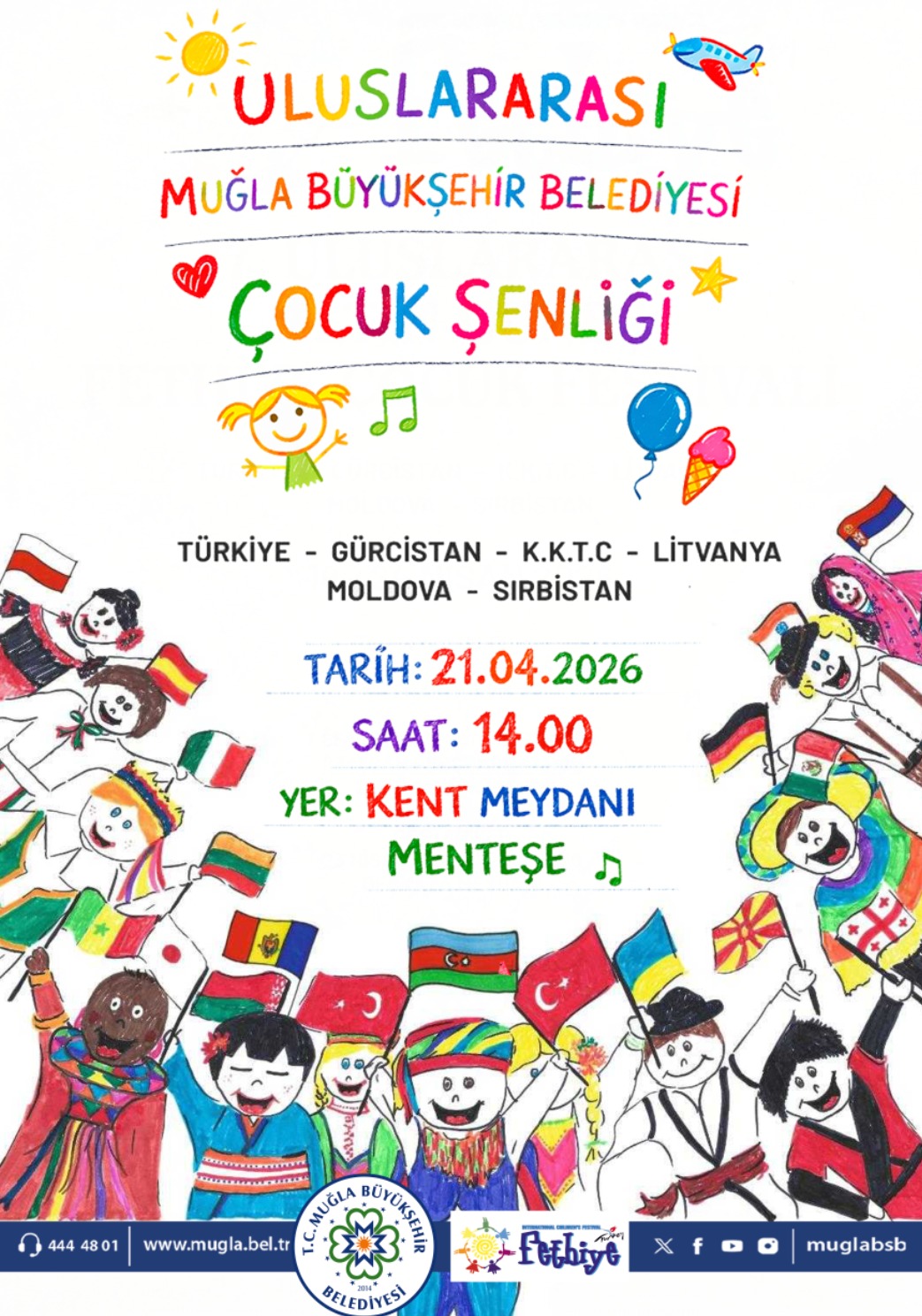 Muğla Büyükşehir Belediyesi Çocuk Şenliği