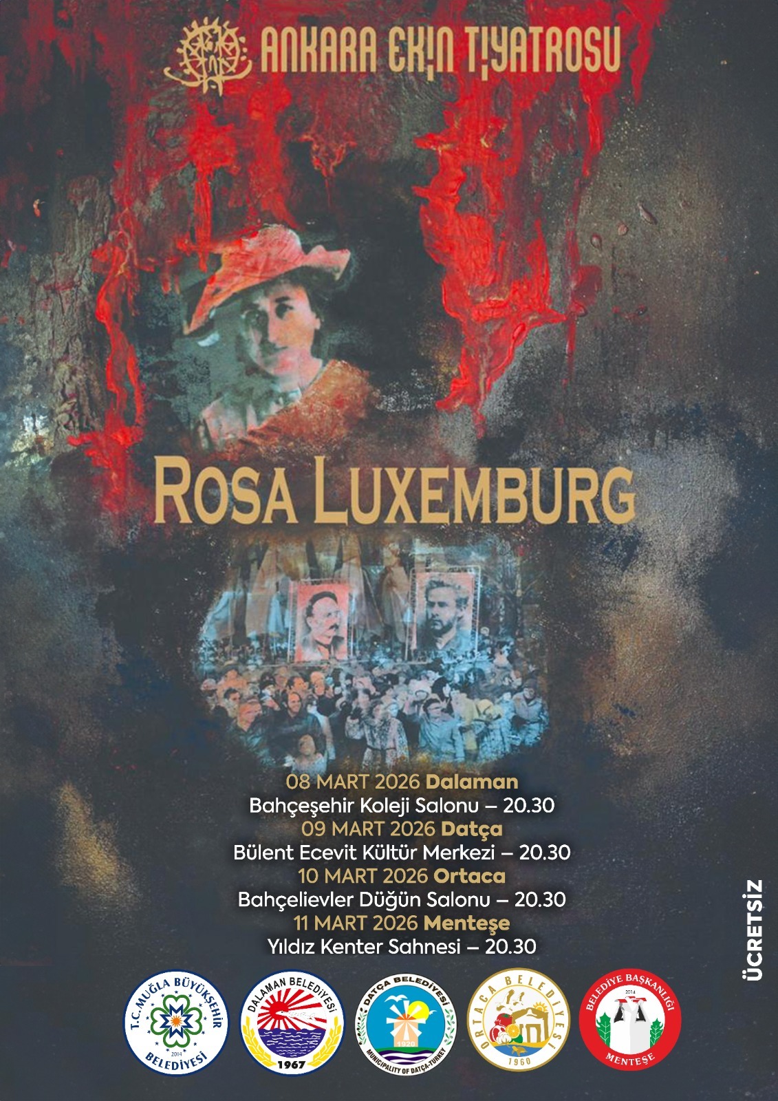 Akın Ekin Tiyatrosu Rosa Luxemburg 