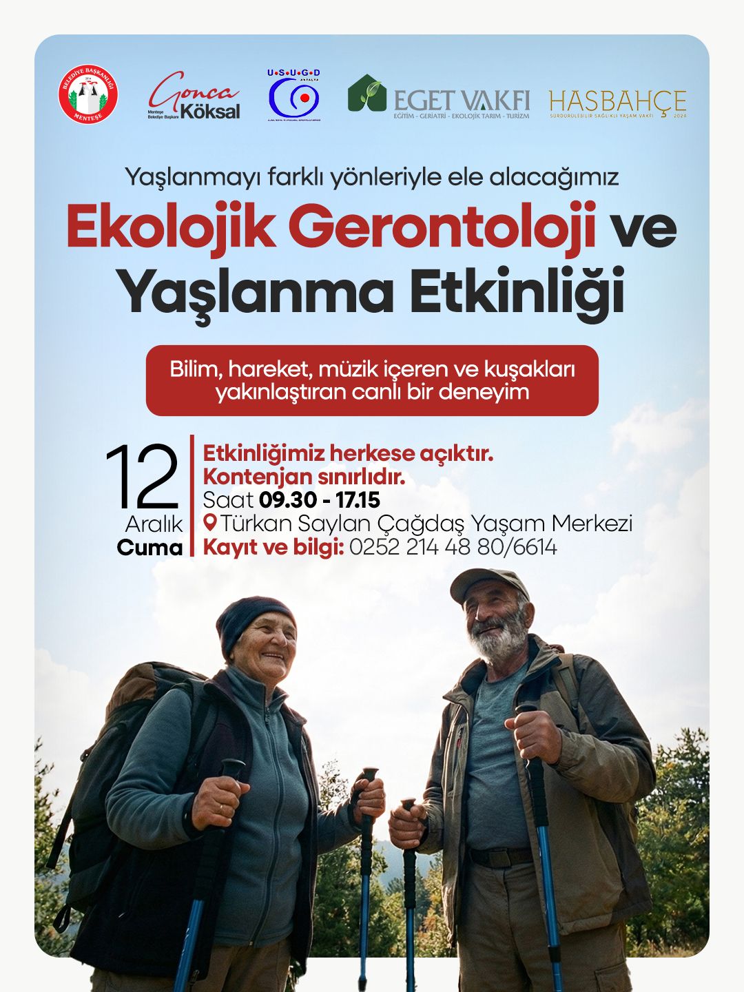 EKOLOJİK GERONTOLOJİ VE YAŞLANMA ETKİNLİĞİ