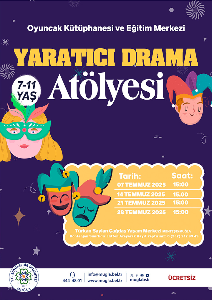 Yaratıcı Drama Atölyesi 7-11 Yaş