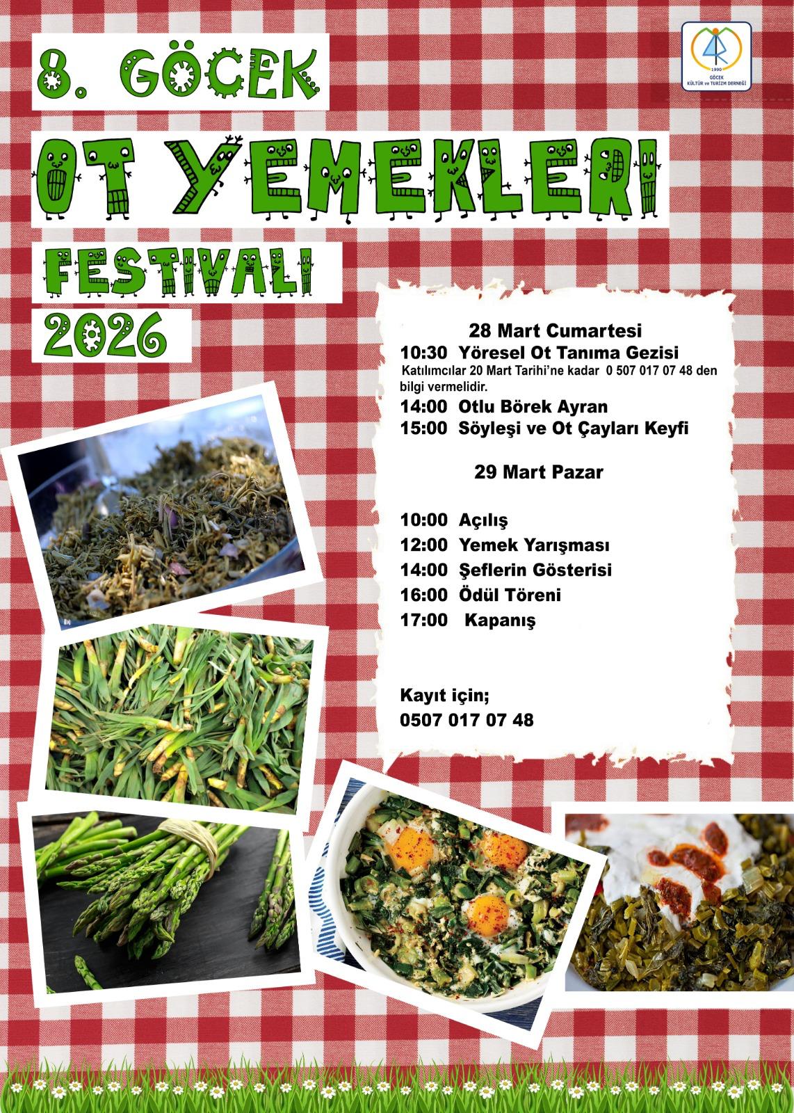 8.GÖCEK OT YEMEKLERİ FESTİVALİ
