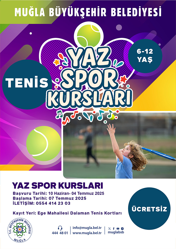 Yaz Spor Kursları 6-12 Yaş