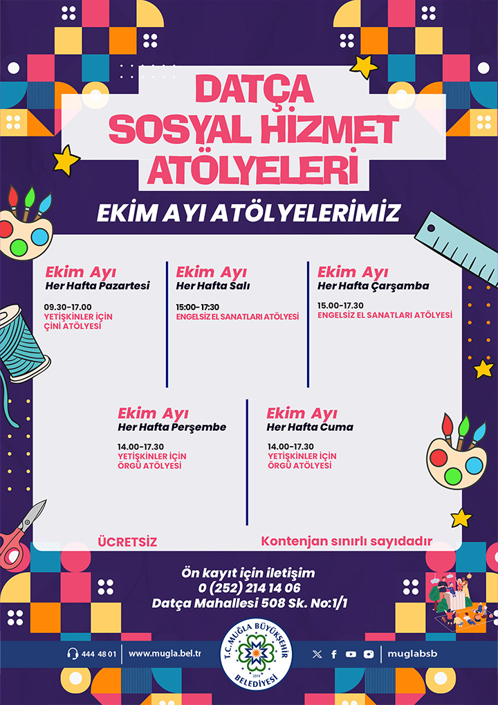 Datça Sosyal Hizmetler Atölyesi