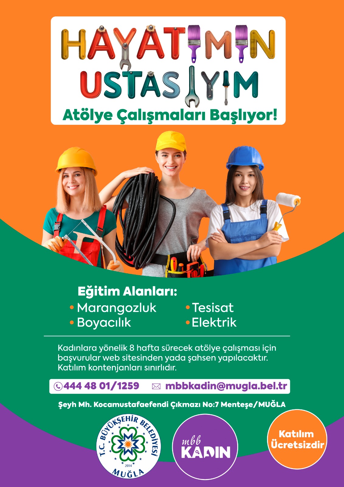 Hayatımın Ustasıyım Atölye Çalışmaları Başlıyor