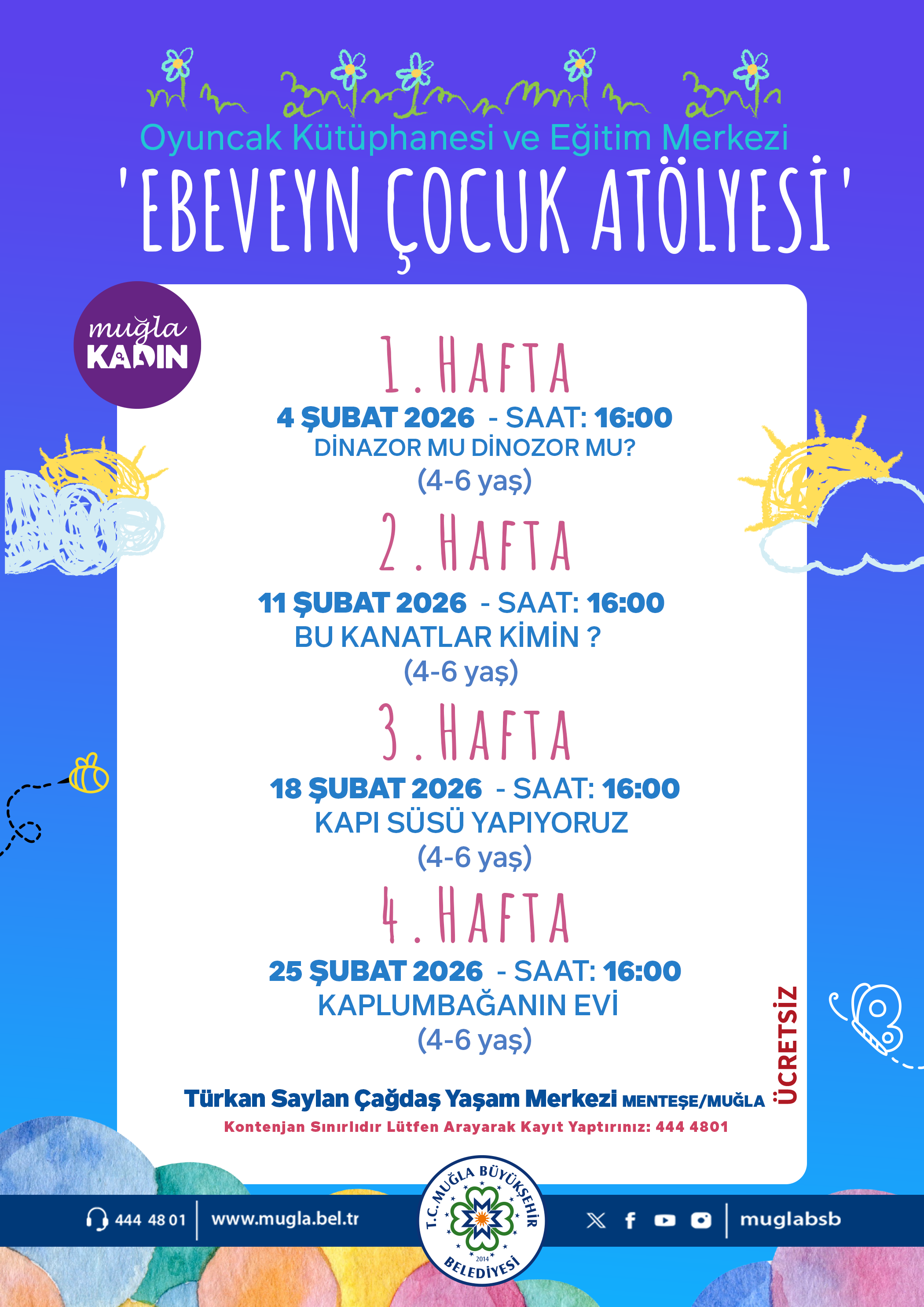 Ebeveyn Çocuk Atölyesi 4-6 Yaş