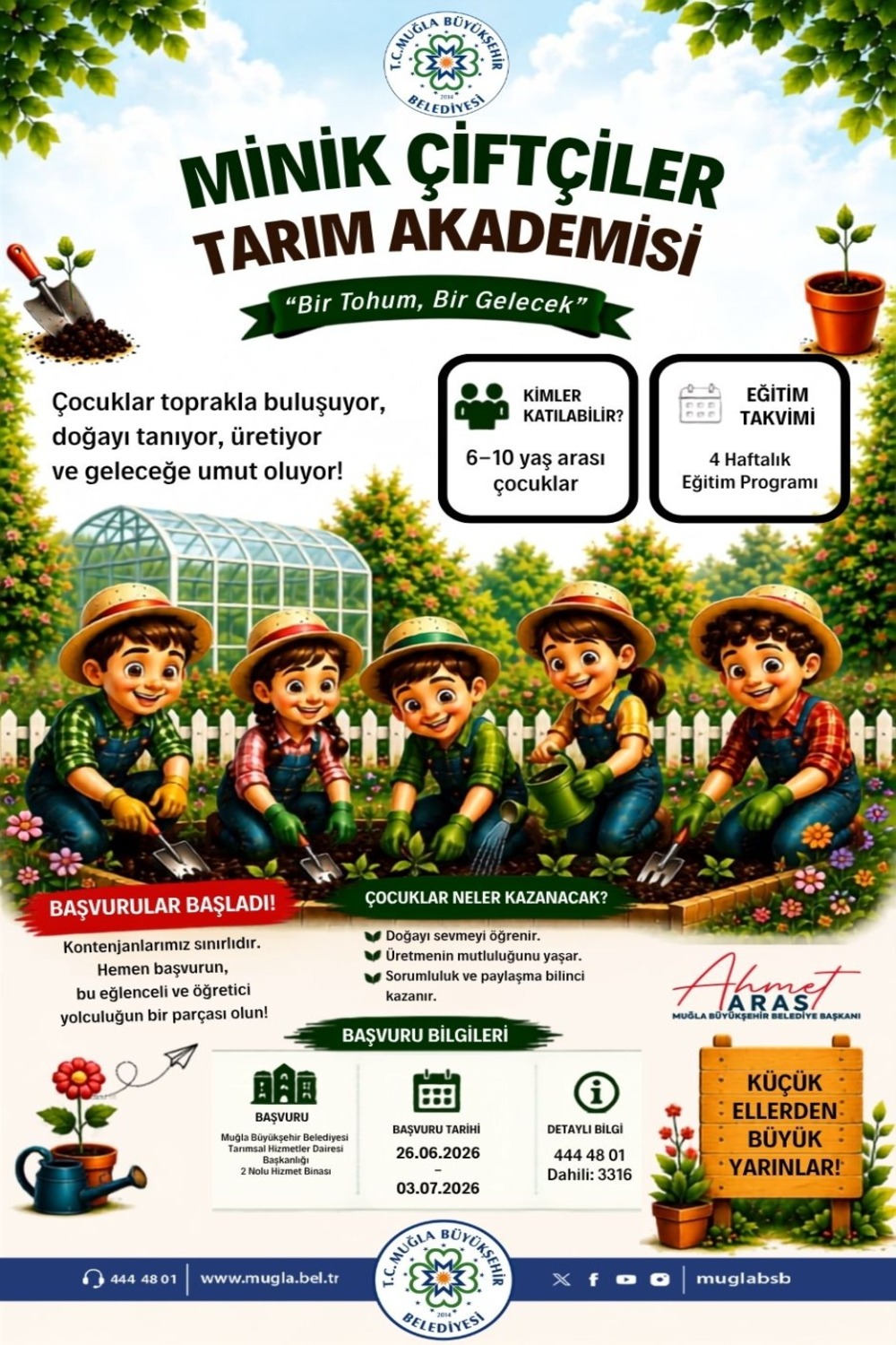 Minik Çiftçiler Tarım Akademisi