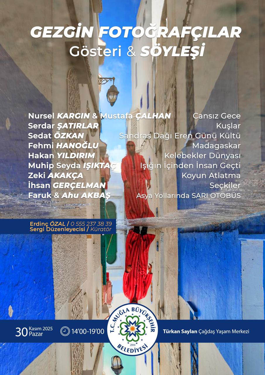 Gezgin Fotoğrafçılar Gösteri ve Söyleşi 