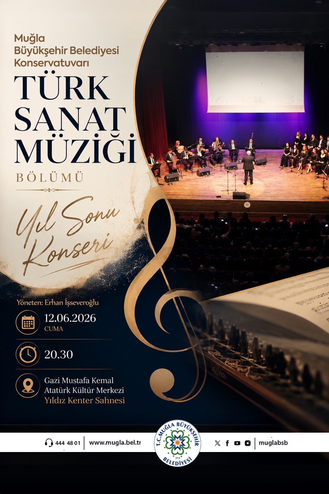 Muğla Büyükşehir Belediyesi Konservatuvarı Yıl Sonu Konseri