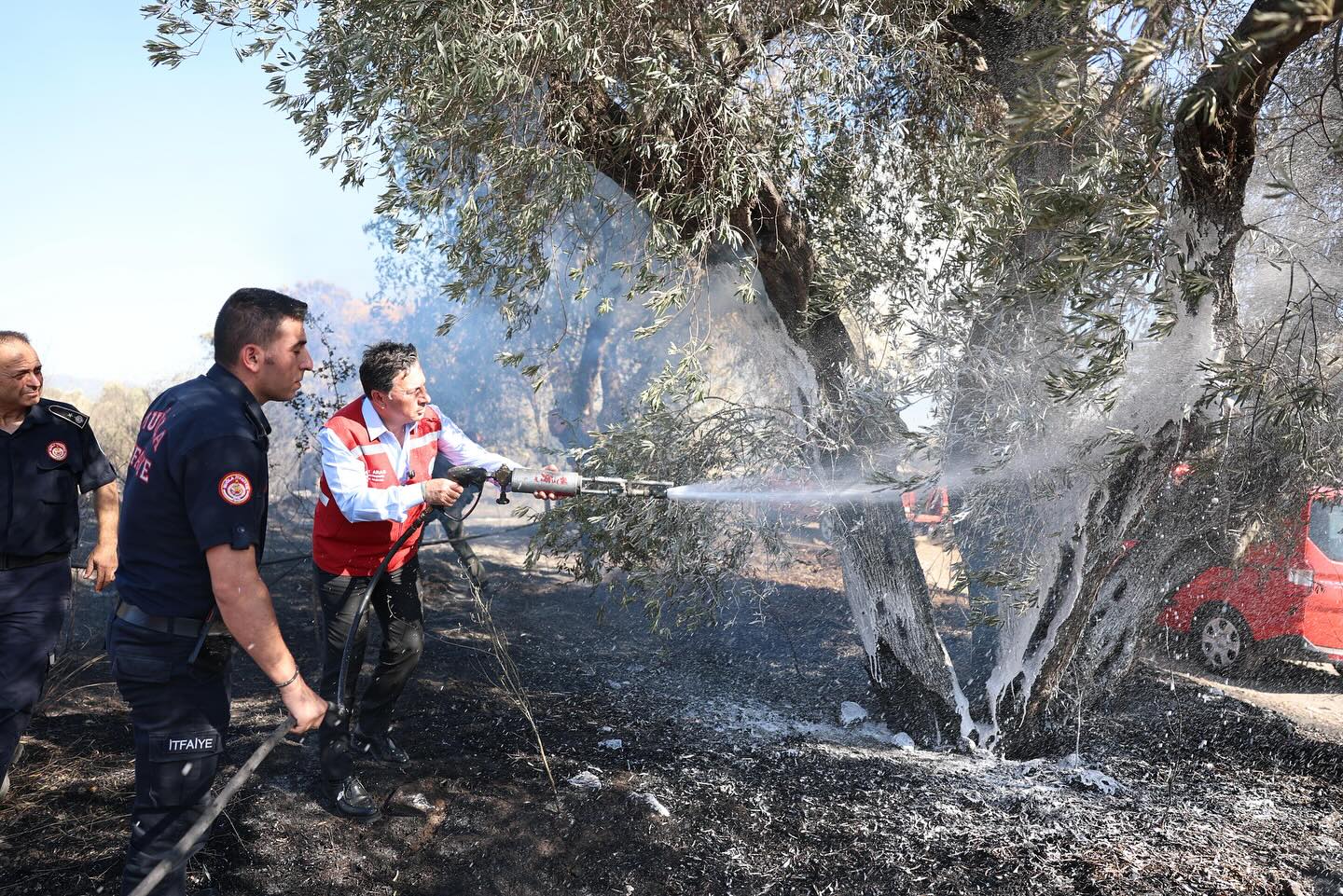 Muğla İtfaiyesinden Artan Sıcaklar Sonrası Yangın Uyarısı