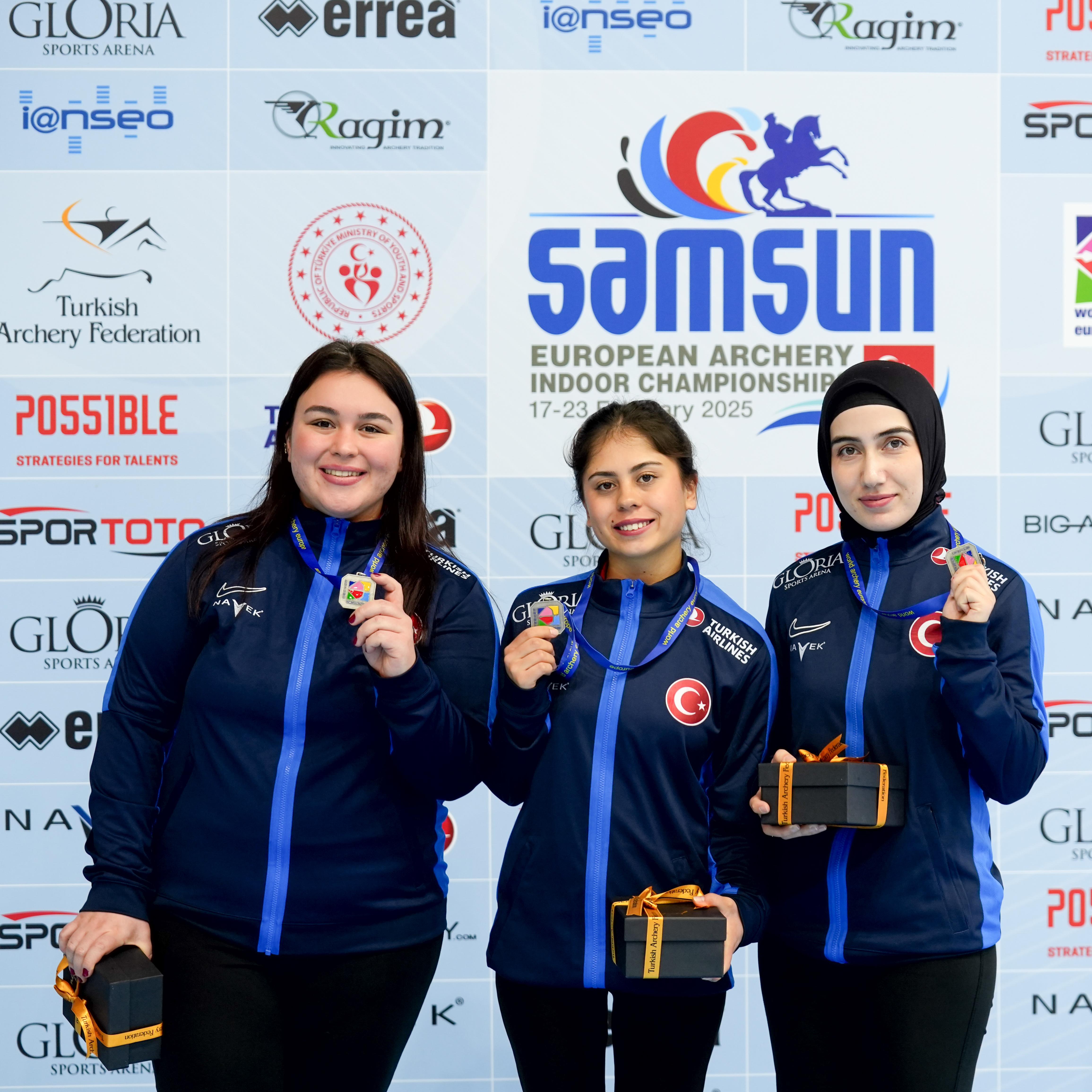 Büyükşehir Sporcusu Hazal Burun’lu Milli Takım Avrupa İkincisi Oldu 