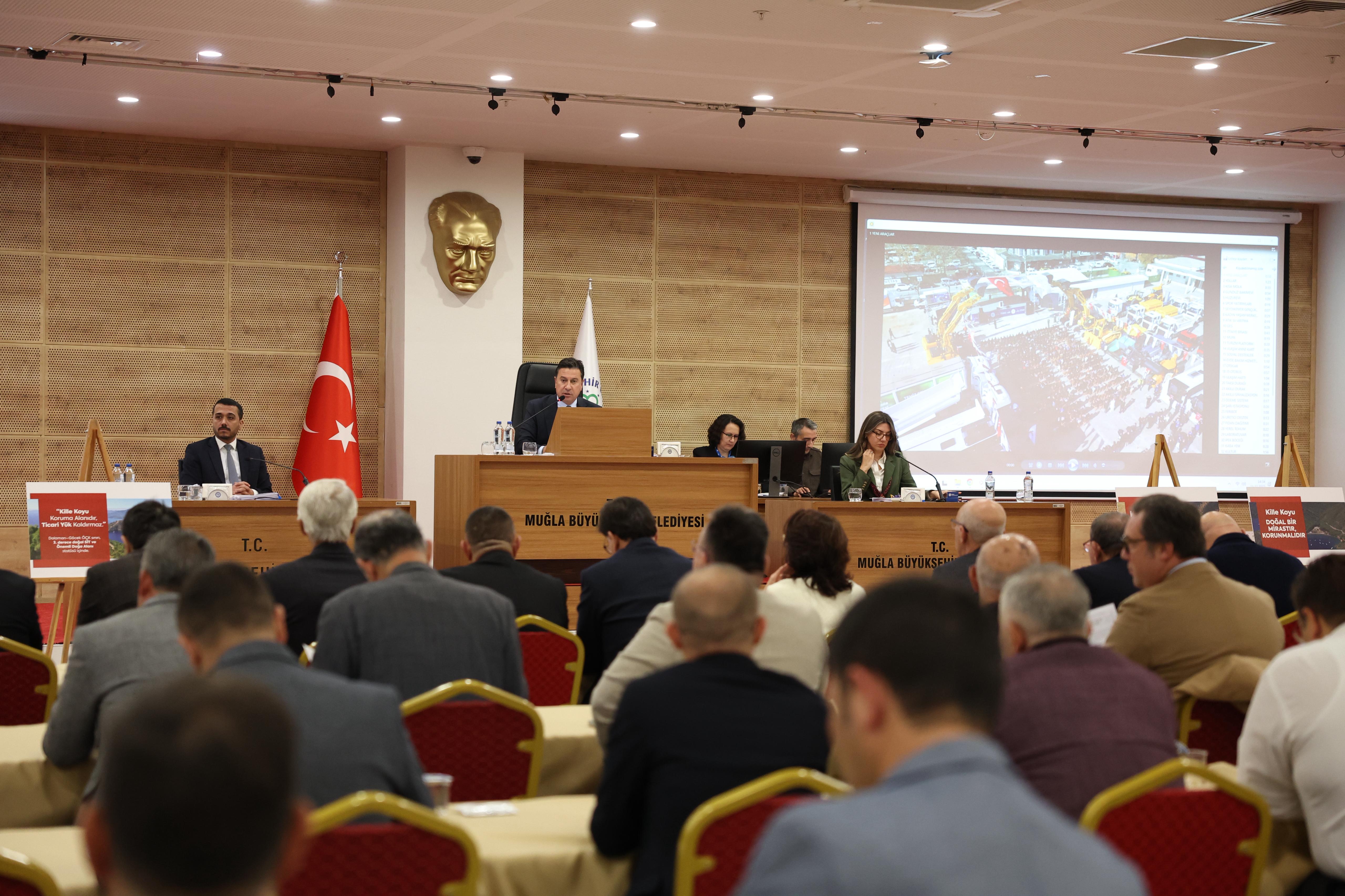Muğla Büyükşehir Belediye Meclisi 2025’te Kararların Yüzde 95’ini Oy Birliğiyle Aldı