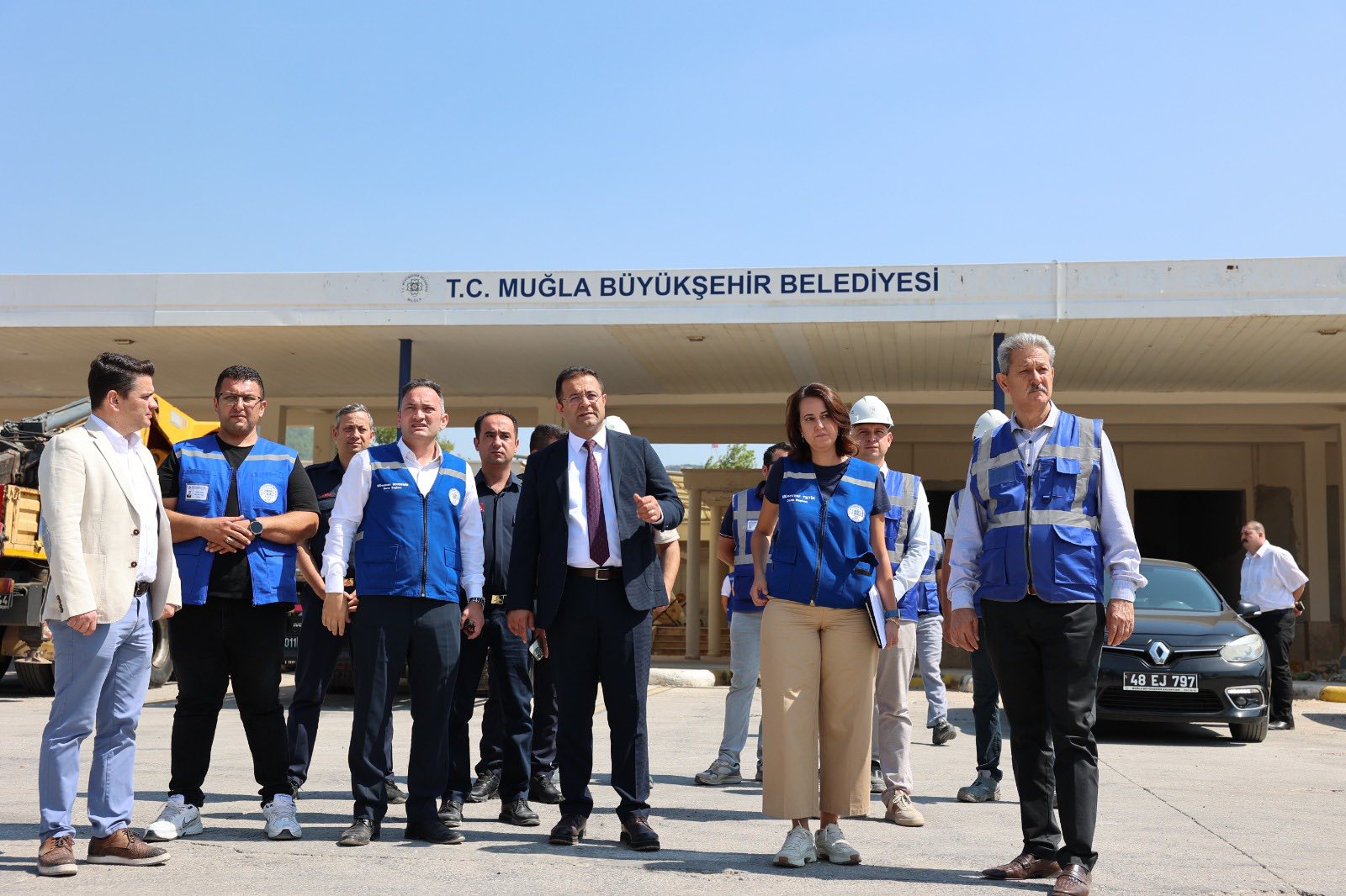 Menteşe’de Devam Eden Yatırımlar Yerinde İnceledi