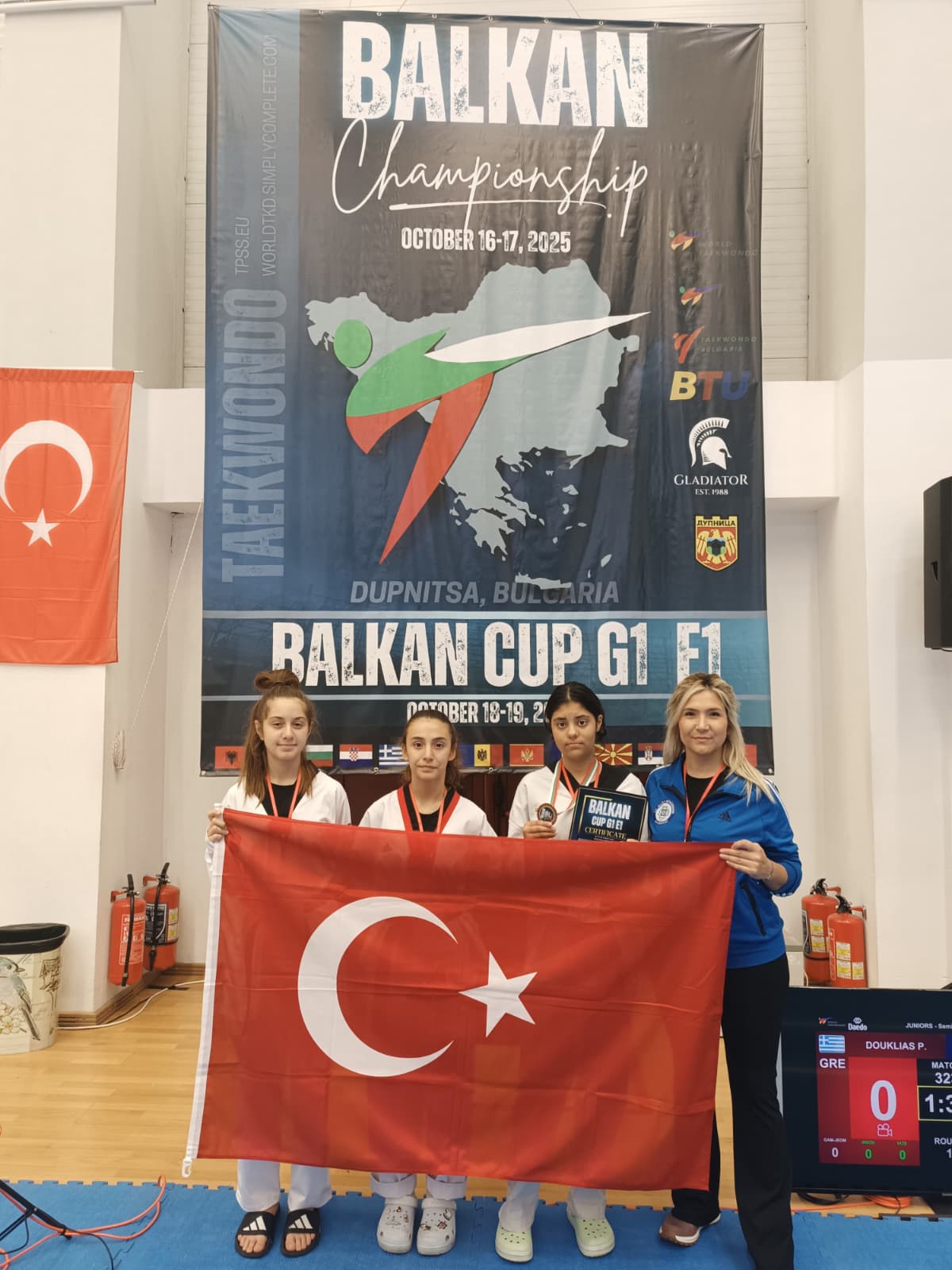 Büyükşehir Sporcusu’ndan Balkan Taekwondo Cup’ta Bronz Madalya 