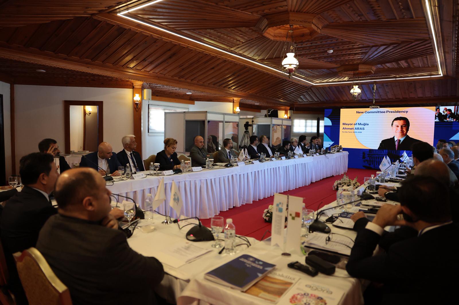 Başkan Aras’ın Ev Sahipliğinde UCLG-MEWA Kültür ve Turizm Komitesi Toplantısı Muğla’da Gerçekleştirildi