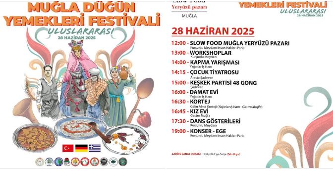 Muğla’nın Düğün Yemekleri Uluslararası Boyuta Taşınıyor