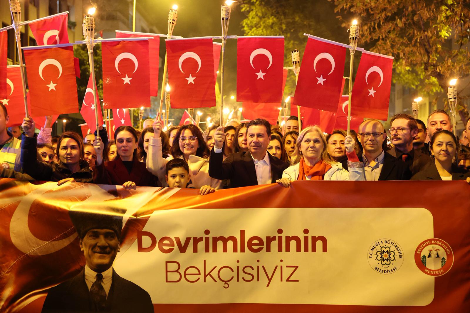 Cumhuriyetimizin 102. Yılını Muğla’da Coşkuyla Kutladık