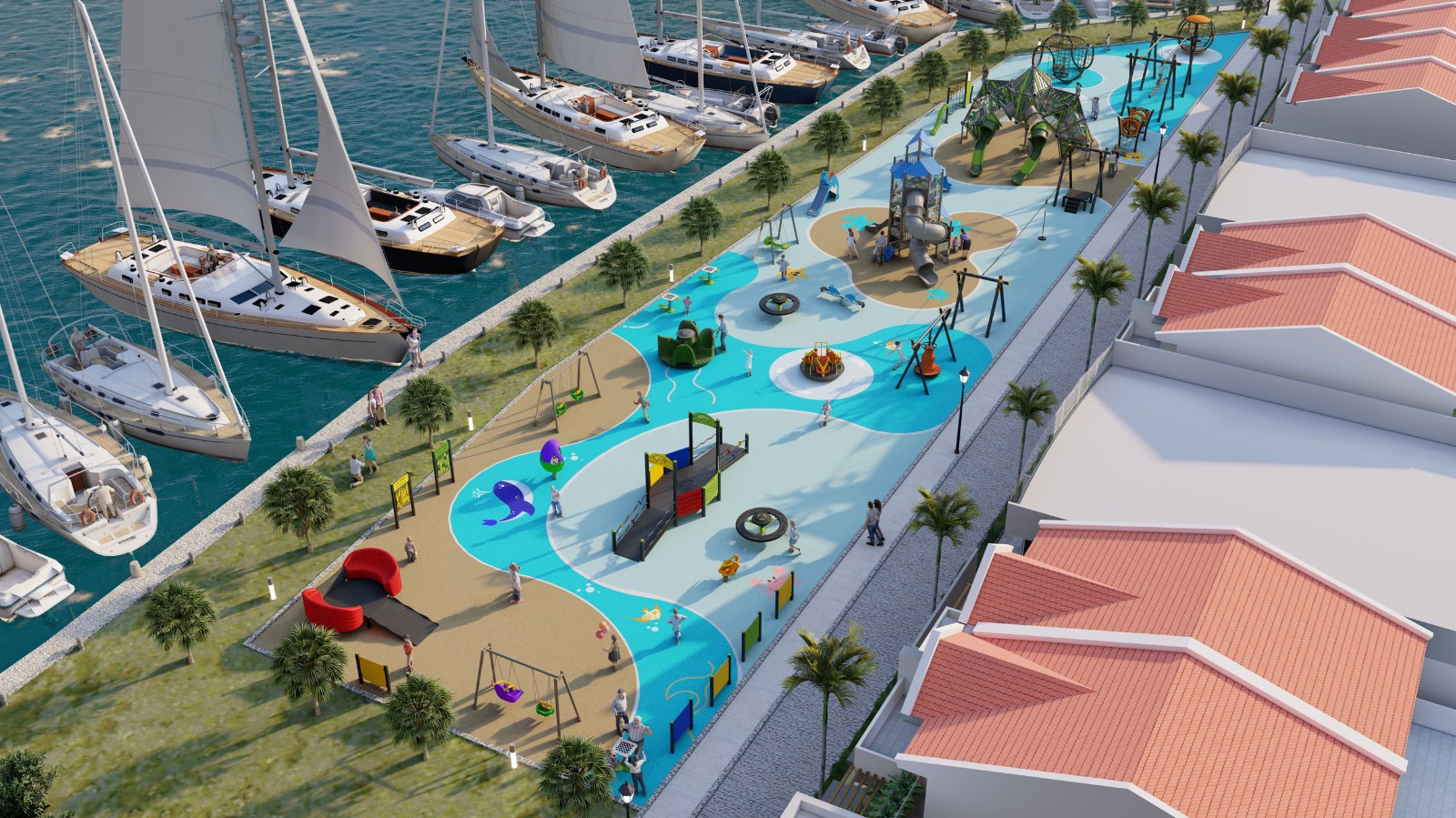 Büyükşehir’den Bodrum’un Kalbine Gelişim Odaklı Oyun Alanı