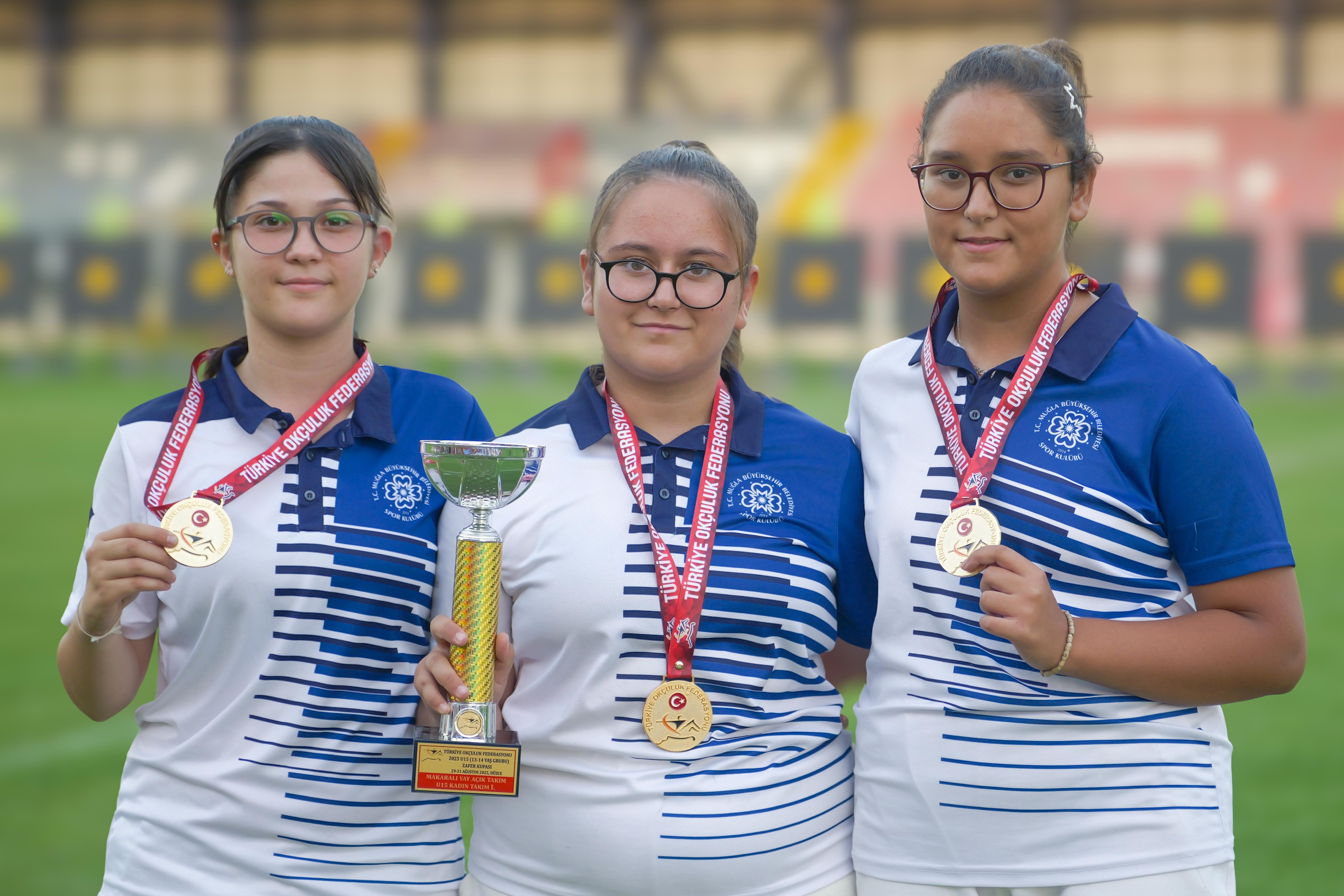 Büyükşehir Okçuları U15 Türkiye Şampiyonası’na Damga Vurdu 