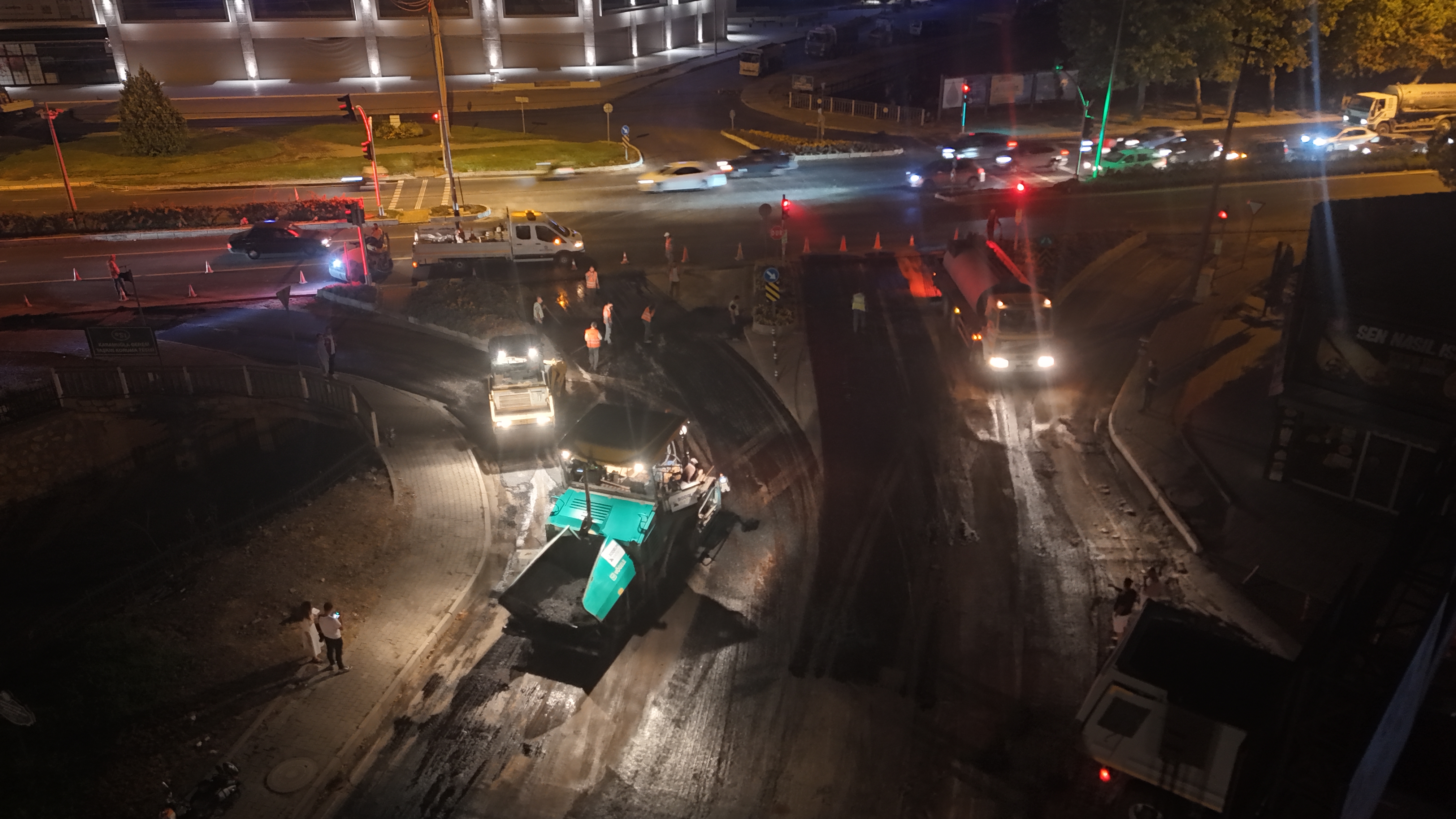 Büyükşehir’den Güvenli Ulaşım İçin Gece Mesaisi
