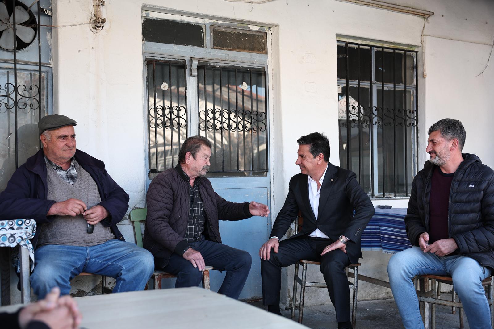 Başkan Aras Bafa’da Halkla Buluştu 