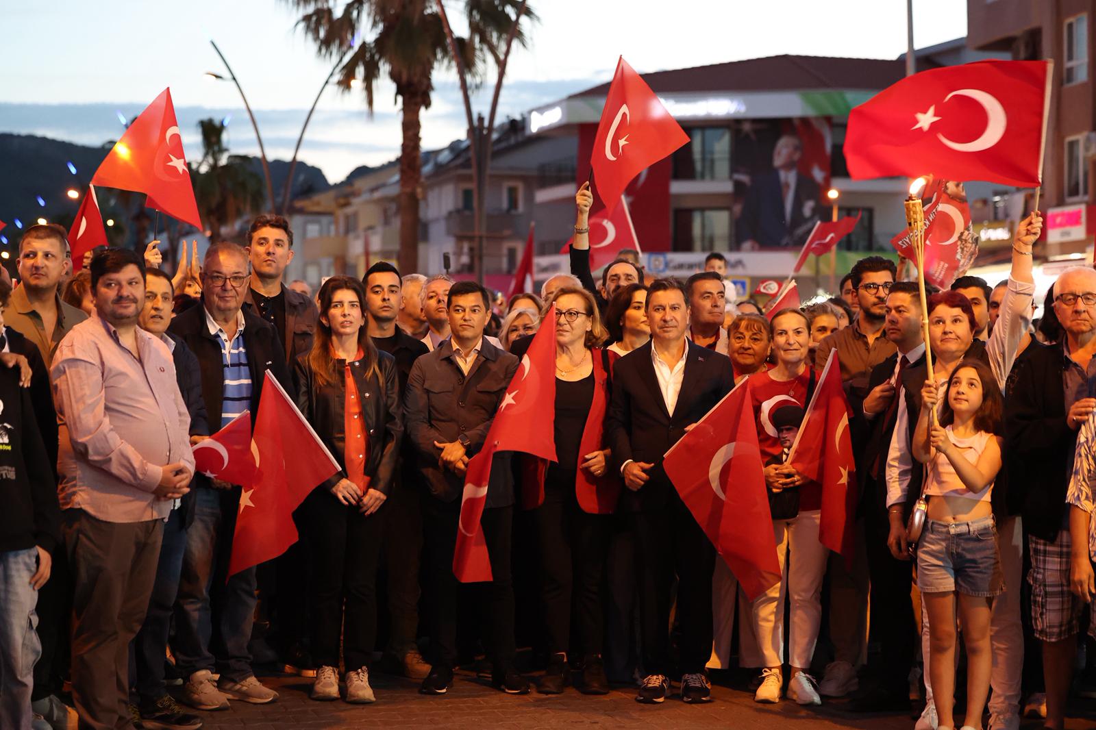 Muğla’da 19 Mayıs Heyecanı Sokaklara Taştı