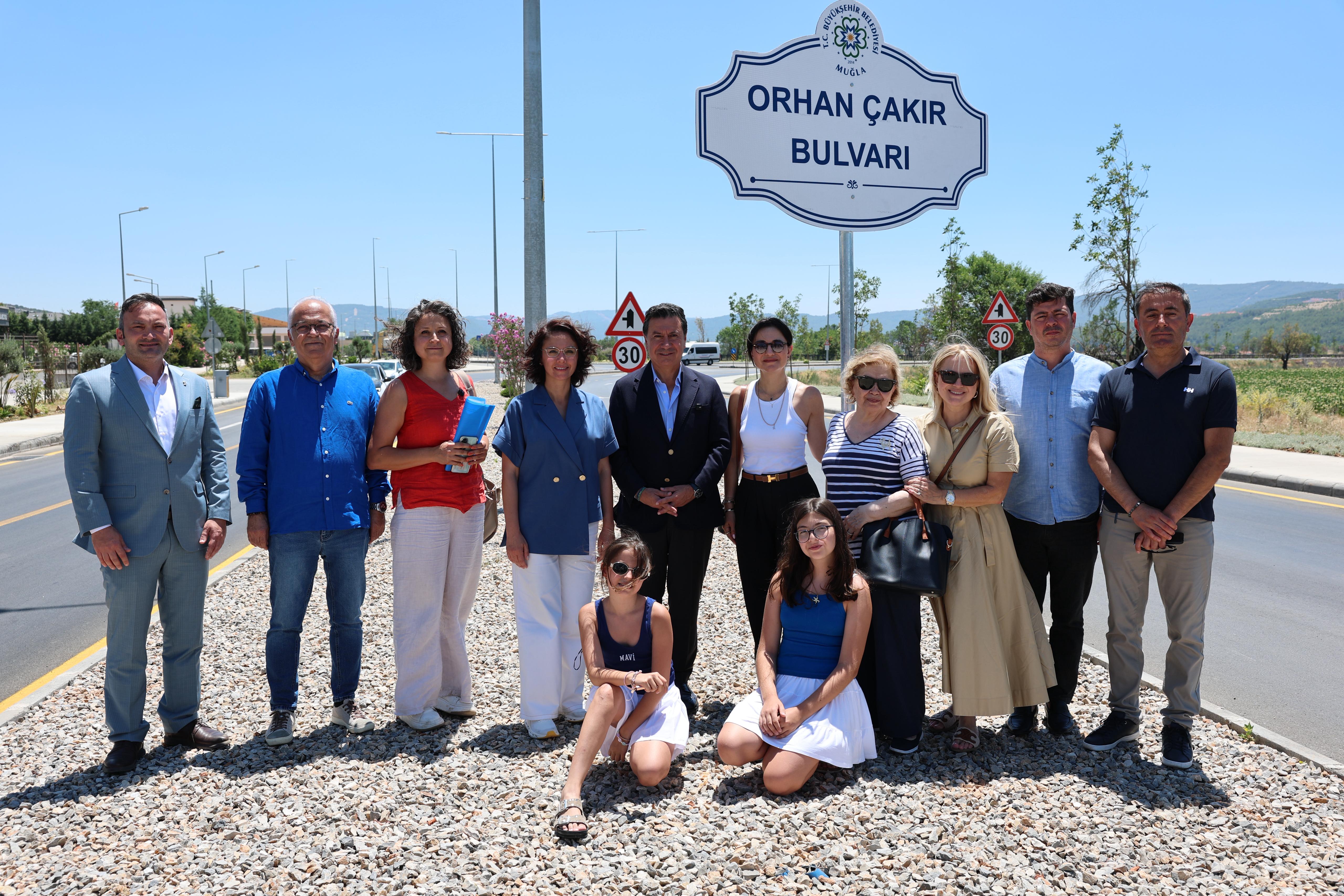 Muğla’da Bir Vefa Örneği: Orhan Çakır’ın Adı Menteşe’de Ölümsüzleşti