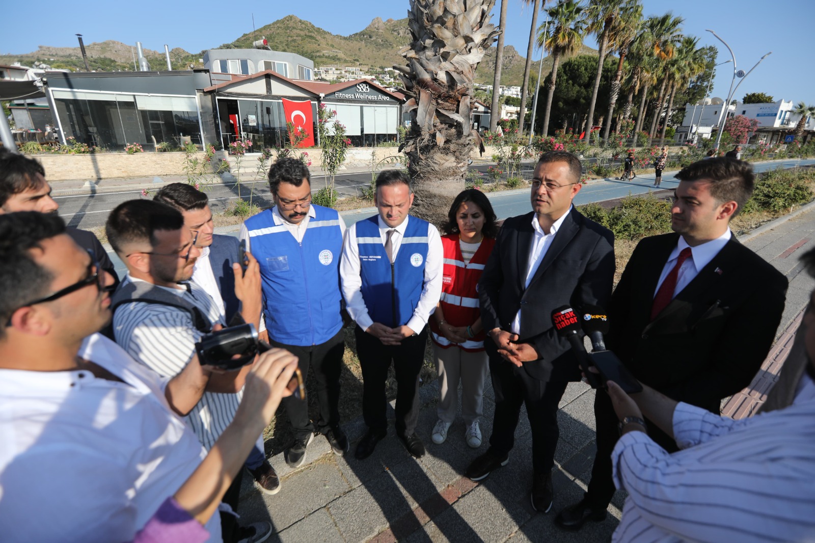 Büyükşehir’in Bodrum’daki 62 Milyon TL’lik Yol Yatırımı Tamamlanıyor