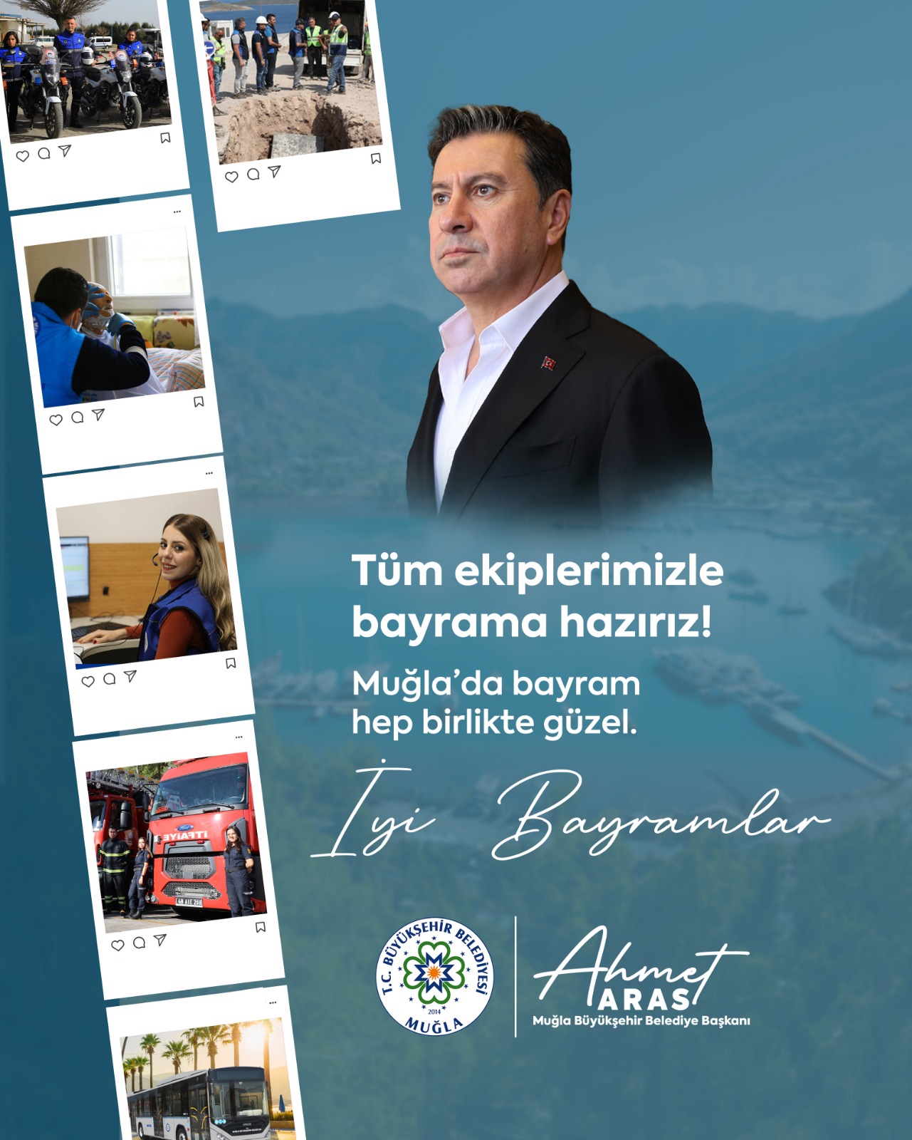 Muğla Büyükşehir Belediyesi Bayram Hazırlıklarını Tamamladı